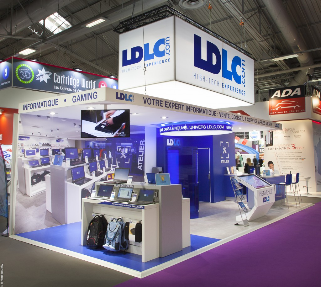 stand - 36m2 - LDLC - franchise expo 2016 - paris - mars 2016 - IMG_4346